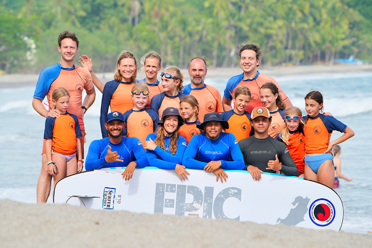 Tico's Surf School Sámara beach
